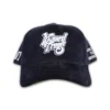 LA Corduroy Hat - Navy Blue - Front